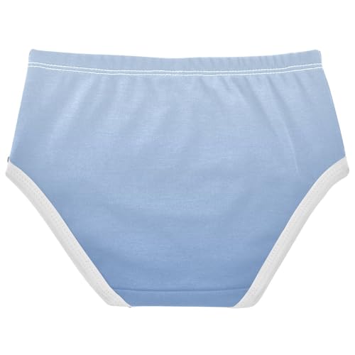 Joisal Elegant Blue Pale Denim Gradient Girls Underwear Toddlers 2t Cotton Cute Panties Girl Bright Undies Kids Briefs2