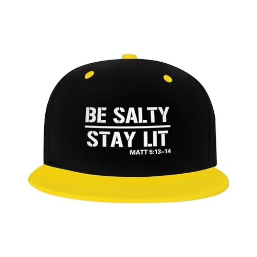Be Salty Stay Lit Toddler Hat Sun Protection Baby Boy Kids Baseball Cap for Outdoor Beach