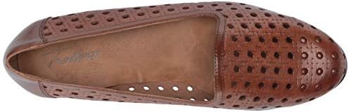 Trotters womens Liz Open Weave Ballet Flat, Brown, 6 Wide US | Image 4