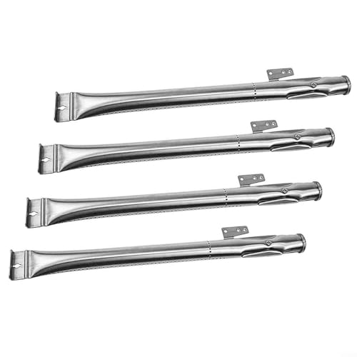 Puupaa BBQ Grill Burner Tubes for Nexgrill 720-0830A Gas Grill Models Stainless Steel Replacement Parts Heat Distribution System(4pcs) Puupaa BBQ Grill Burner Tubes for Nexgrill 720-0830A Gas Grill Models Stainless Steel Replacement Parts Heat Distribution System(4pcs)