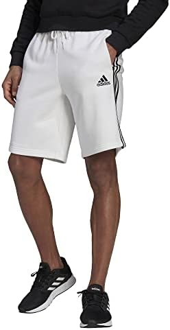 adidas Men’s Essentials Fleece 3-Stripes Shorts