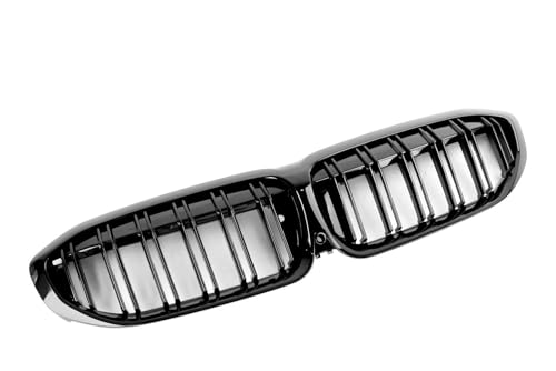 Grille de calandre noire double lattes BMW Série 3 G20 2019 2020 2021 2022