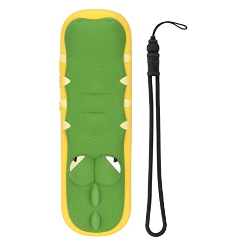 Remote Control Case Cover, Silicone Remote Control Protector Case with Cartoon Shape, Lightweight and Accurate Openings Remote Protector Cover, Remote Control Protective Cover(Green)