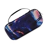 ハンドヘルドゲームコンソールキャリングバッグ耐衝撃オーガナイザー収納ケースボックス SW2 用ダブルスクリーン保護耐衝撃トラベルケース