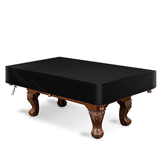 amberr Billiard Pool Table Cover,Pool Table Cover 7 feet Waterproof Fitted (7ft:92x52x8in)