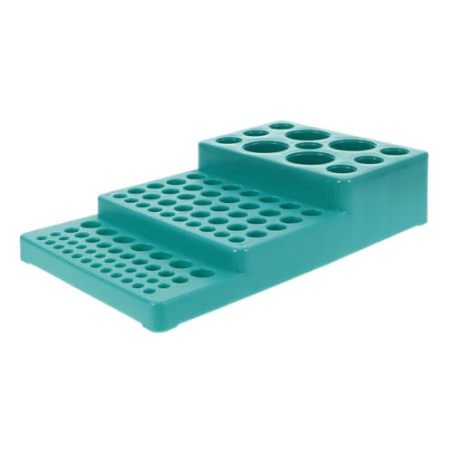 TOYMYTOY 遠沈管ラック サンプルチューブラック チューブディスプレイラック 試験管ディスプレイラック 試験管収納オーガナイザー 試験管オーガナイザー 遠沈管スタンド プラスチック