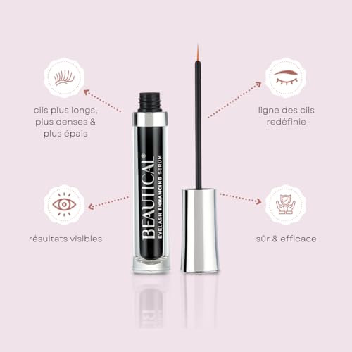 BEAUTICAL Serum Cils croissance à la Biotine et à l'Acide Hyaluronique, 3ml – vue 9