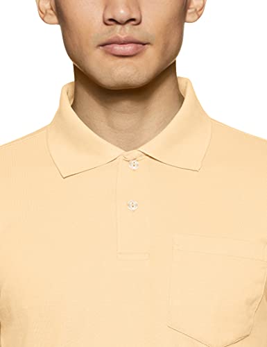 Image of Rupa Bumchums Men Super Combed Cotton Solid Half Sleeve Club Collar Polo Regular Fit T-Shirt with Chest Pocket