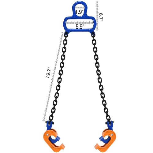 AIindu 55 Gallon Drum Lift -Chain Drum Lifter- 2200 lb Capacity - Improved Multi-Purpose Top Lifting Ring - Designed to Lift 30 and 55 Gallon Drums, Closed Metal/Plastic Drums. by AIindu - Image 2