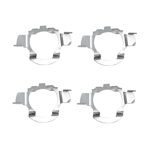 DEDC 4PCS H7 LED Headlight Adapter Bulb Base Holder Socket Retainer for Mercedes-Benz/BMW/Audi/Volkswagen/Buick/Nissan Cover