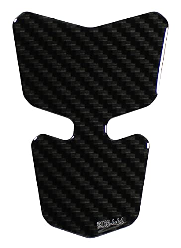 BIKE-label petit Protège-réservoir 3D pour moto, Autocollants moto, Aspect Noir Carbone X507755VA Cover