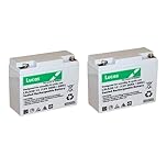 2 x LUCAS Mobility Scooter Batteries. 12V 20Ah