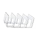 Practical Sturdy Acrylic Purse Display Stand 4 Section Organizers Accessory for Closet Shelf and Storage Holder Fashionable Bag Storage