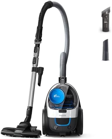 Philips Beutelloser Staubsauger 3000 Serie, Weiß, 900 W