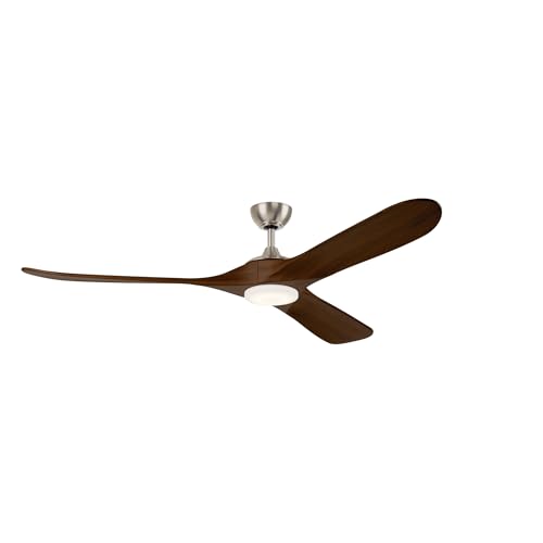 Kichler Mylo 70" Ceiling Fan with LED Light, Brushed Nickel