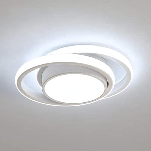 Plafonnier LED moderne C éclairage neutre pour couloir et chambre