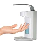 seifenspender wandmontage ohne bohren Große Kapazität: Für 1000 ml Seifenflüssigkeit ist der Spender groß genug für öffentliche Plätze.