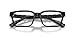 Armani Exchange A|X AX3116 Prescription Eyewear Frames, Matte Black/Demo Lens, 55 mm