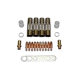 kemppi evo 200 Stromdüsen Ø frei wählbar Kemppi Verschleißteile FE20 PMT 25 MMT25 FE 25 MinarcMig Evo 200 Brenner (Stromdüse 0,8mm)