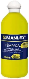 Manley MNP18625 - Témpera preparada, color amarillo
