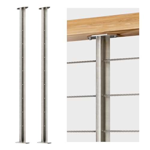 Deck Man Silver 36 Inch Intermediate Post