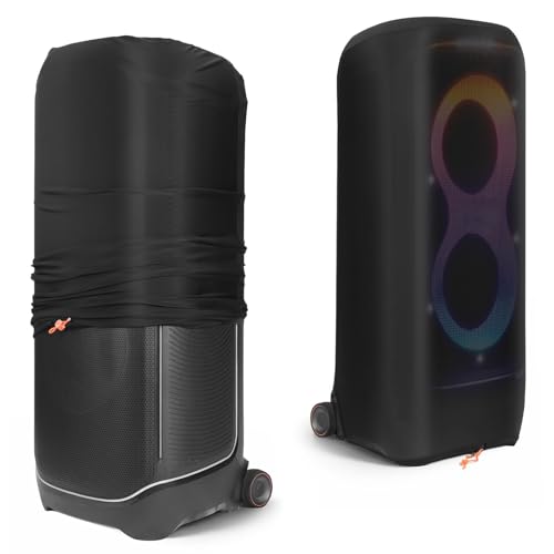 OURHZTB �X�s�[�J�[�_�X�g�J�o�[�ی�P�[�X JBL PartyBox Ultimate Portable Party Speaker�p�A�\�t�g�X�g���b�`���C�N���A�E�g�h�A�g���x���_�X�g�P�[�X�ی�X���[�u �S���o���h�t��
