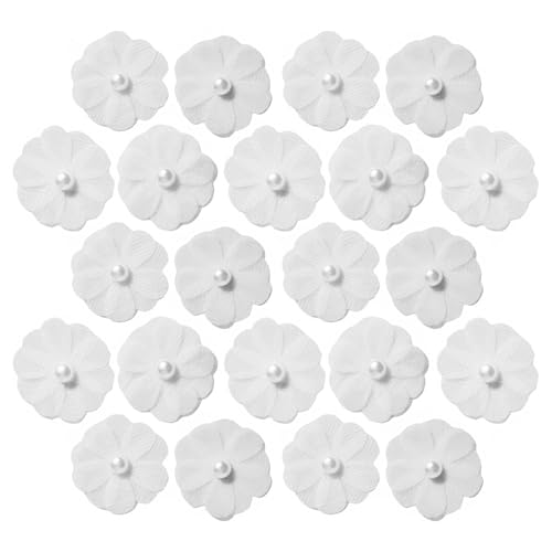 KH866 white mini chiffon flowers