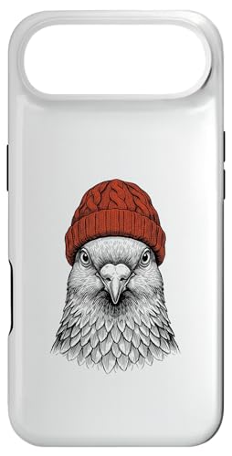 Funny Pigeon Animal Beanie �X�}�z�P�[�X iPhone Air �p
