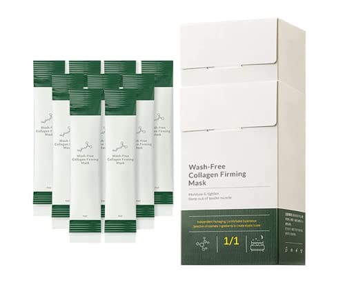 Korea Collagen Mask, Collagen Firming Mask, Deep Repair Moisturizing Mask, Men and Women Sleep Mask, Facial Mask Skin Care (2 boxes (40PCS))