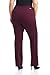 Rekucci Curvy Woman Secret Figure Knit Bootcut Plus Size Pant w/Tummy Control (18W, Burgundy)