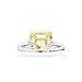 Fancy Yellow Diamond Ring 7.40 Carat (7.79 Ct. TW) Cushion Shape in 18K White Gold, GIA Certified 1196993867, Elegant Statement Gold Jewelry for Women, Anniversary, Engagement, Wedding Present For Her