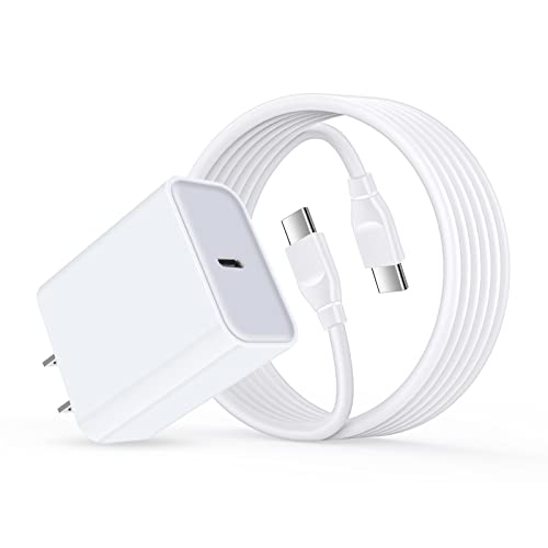 Samsung A16 Charger Fast Charging for Samsung Galaxy S25 S24 S23 S22 Ultra S21 S20 FE 5G A73 A55 A54 A53 A15 A14 A52 A42 A32 A23 A13 A12 A04 A03S,20W PD Charger Block & 9ft C Cable Charger