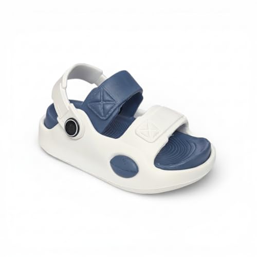 Image of GIMME ! Summer Comfort Unisex Sports Sandals, Navy and Royal Blue, Adjustable Straps, Non-Slip Footbed, Beach Walking Casual Wear 7100