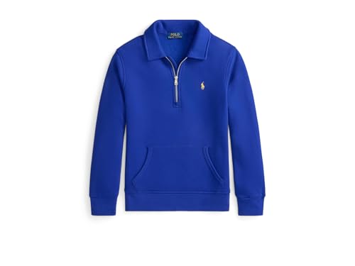 POLO RALPH LAUREN Boys' Fleece Quarter-Zip Pullover (Big Kid)