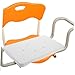 NOLITOY Portable Blow-Molded Plastic Shower Chair Board for Easy Bathroom Use Walker Seat Replacement Part Lightweight and Convenient for Home and Travel