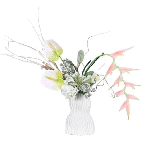 Jarrones Decorativos Modernos Altos con Flores Marca Yinj9562fg