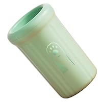 Ungtyb Portable Paw Washer - Pet Foot Cleaning Device for Travel | Silicone Brush Cup with Secure Lid, Mud Removal Tool for Cats Dogs Puppies Kittens Outdoor Adventures and Hiking Trips