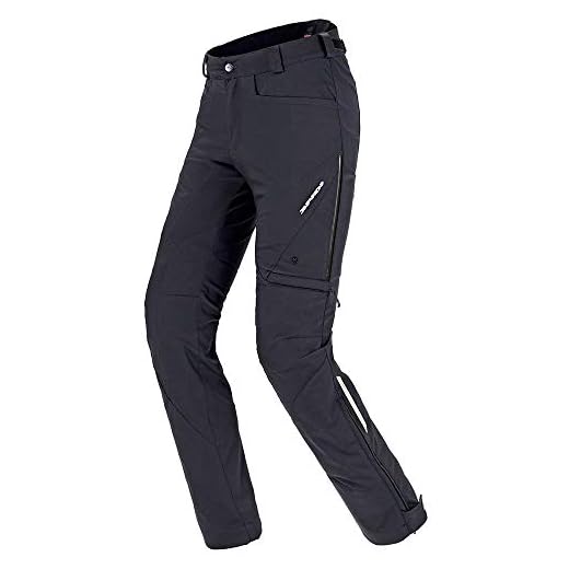 SPIDI PANTALONE TECNICO MOTO J74-026 STRETCH TEX NERO (XL)