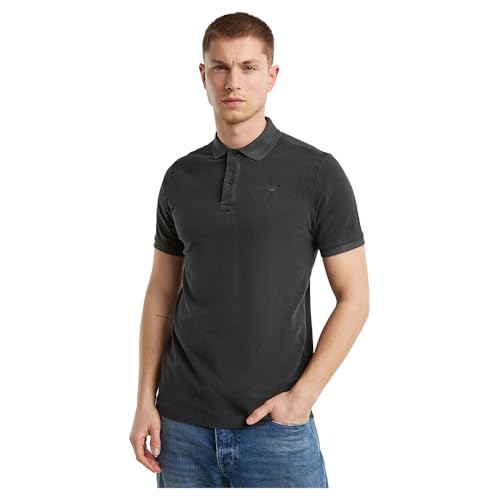 G-Star Men's Dunda Slim Polo , Black (dk black gd D11595-D756-B564), M