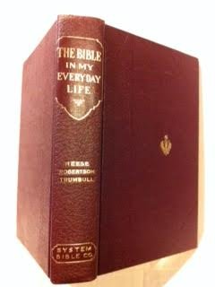 Hardcover The Bible in My Everyday Life by Eugene Franklin Reese Book