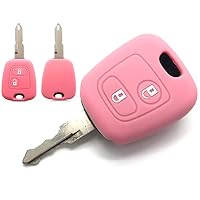 Coque Silicone Télécommande Voiture - Pour Toyota, Citroën, Peugeot