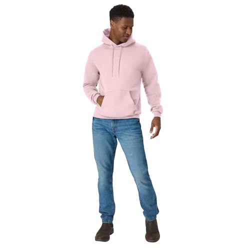 Image of Hanes Men's Hoodie - EcoSmart Fleece Hooded Sweatshirt for Men & Women - Midweight Fleece - Big & Tall Available