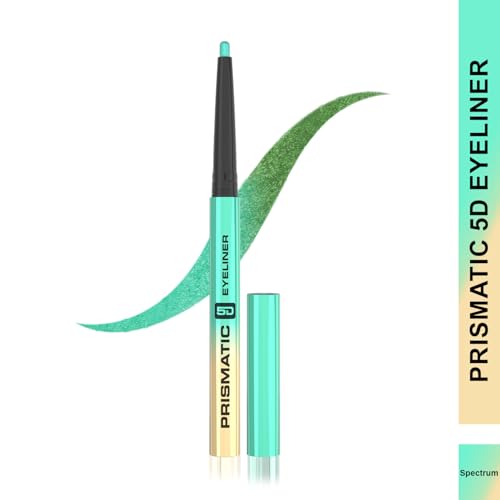 Image of Glam21 Prismatic 5D Eyeliner| Waterproof|Smudge proof|Long lasting eyeliner with easy application|Creamy Formula|Multichrome Effect Bold Color Payoff |02-Spectrum