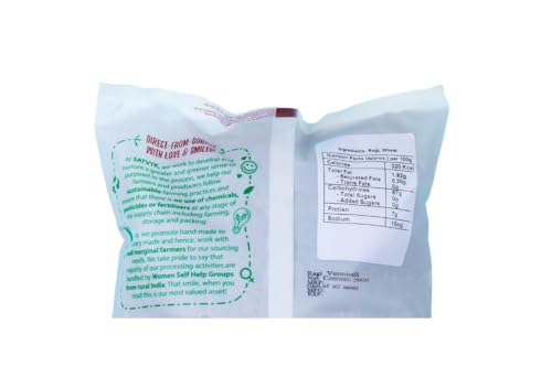 Image of S Siddhagiri's SATVYK THE HEALTH re STORE Ragi Millet Vermicelli (200gm) - Sevaiya | No Maida | Traditional Method Semiya | Preservative Free | Chemical Free Finger Millet Vermicelli