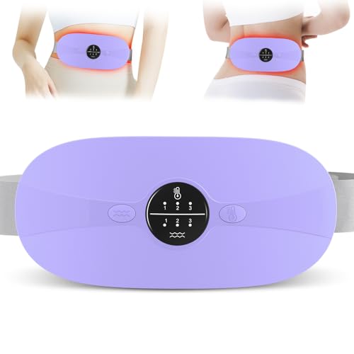 Inalámbrico Almohadilla de Calefacción, Menstrual-Almohadilla con 3 Ajustes de Temperatura y 3...