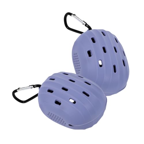 Beaupretty 2 ۑ storage box makeup sponge gxCNAbvX|Wz_[ sppE_[ptz_[ VJQ ,Purple