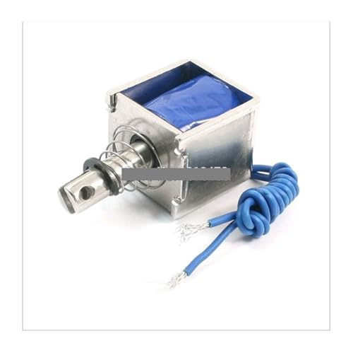 SMGLRUEAT JF-0826 DC6V 1A 200g 10mm type de traction électroaimant solénoïde vanne humide cadre ouvert