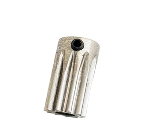 Bevel Gear Pinion Hardware Mechanical 2pcs K Type 0.5M Steel Spur Gear 12 13 14 15 16 17 18 19 20 Teeth Motor Gear Hole Diameter 3mm Metal Brass Gear Pinion(19 Teeth)