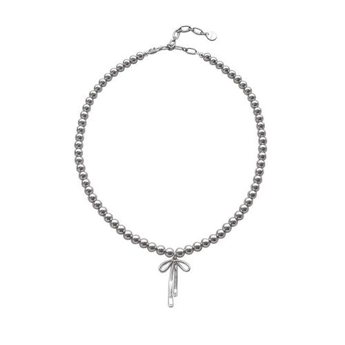Collier perles gris ras de cou pour sublimer vos tenues de soiree et de bureau