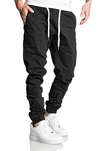 REPUBLIX Lässige Herren Cargo Jogger Chino Hose Pants Mit...